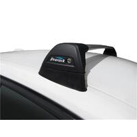 Prorack Silver 2 Bar Aero Flush Bar kit to suit BMW 3 Series 4dr Sedan (10/2019 - Current)