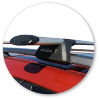 Prorack Silver 2 Bar Aero Through Bar kit to suit Subaru Crosstrek 5dr SUV (2023 - Current)