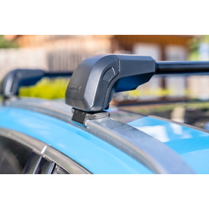 Yakima Black JetStream Flush Bar Flush Rail Mount Crossbar Kit for Peugeot E 308 5dr Wagon (2024 - On)