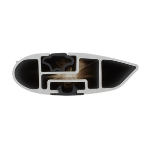 Yakima Silver 2 Bar JetStream Thru Bar Rail Mount Crossbar Kit for BMW X3 5dr SUV (2004 - 2010)