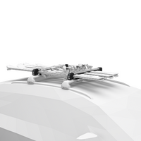 Thule SnowPack L - 75cm Loading Width Ski and Snowboard Carrier (Aluminium)