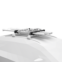 Thule SnowPack L - 75cm Loading Width Ski and Snowboard Carrier (Black)