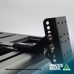 RacksBrax HD Adjustable Long Foot Bracket (Double) 