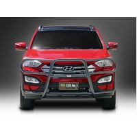 ECB Textura Black Roo Bar to suit Hyundai Santa-Fe 09/12 - 03/18