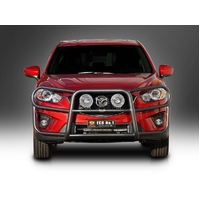 ECB Silver Hammertone Roo Bar to suit Mazda CX-5 01/12 - 01/17