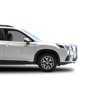 ECB Black Ripple Roo Bar to suit Subaru Forester Inc Hybrid 07/18 - 07/21