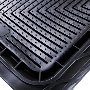 Bushranger Mud Tamer Floor Mats - Front (Black)