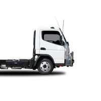 ECB Textura Black BullBar to suit Fuso Canter 918 WC W/ Safety 08/19 - Onwards