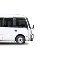 ECB Polished BullBar to suit Fuso Rosa Bus 10/20 - Onwards