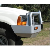 ECB Polished Winch BullBar to suit Ford F250 Super Duty 06/01 - 06/14