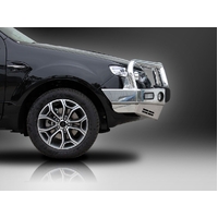 ECB Polished BullBar with Bumper Lights to suit Ford Territory SZ 05/11 - 09/14