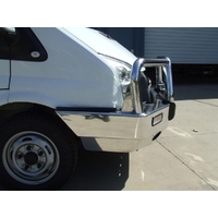 ECB Polished BullBar to suit Ford Transit VM RWD Only 09/06 - 08/14
