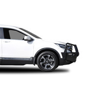 ECB Textura Black BullBar with Bumper Lights to suit Honda CR-V 08/19 - 06/20