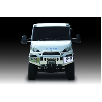 ECB Textura Black Winch BullBar to suit Iveco Daily MY16 4X4 09/16 - 12/22