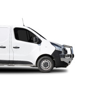 ECB Silver Hammertone BullBar to suit Mitsubishi Express Van GLX 03/20 - Onwards