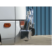 ECB Black Ripple BullBar to suit Fuso Rosa Bus 2000 - 09/20