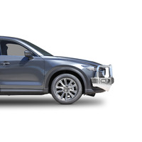 ECB Black Ripple BullBar with Bumper Lights to suit Mazda CX-5 KF AKERA 02/18 - 12/21