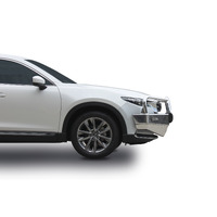 ECB Silver Hammertone BullBar to suit Mazda CX-9 07/17 - 07/18