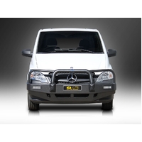 ECB Silver Hammertone BullBar to suit Mercedes-Benz Vito 02/11 - 02/15