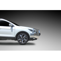 ECB Polished BullBar to suit Nissan Qashqai Series 2 &amp; 3 09/17 - 05/22