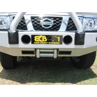 ECB Textura Black Winch BullBar to suit Nissan Patrol GU Y61 3.0LT TD 10/04 - 04/16