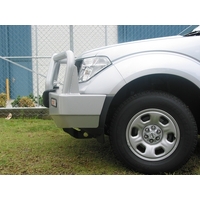 ECB Textura Black BullBar to suit Nissan Navara D40 ST 2005 - 12/11