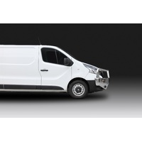 ECB Silver Hammertone BullBar to suit Renault Trafic 10/18 - 06/22