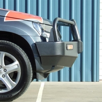 ECB Polished BullBar to suit Suzuki Grand Vitara Drum Rear BR 08/05 - 07/08