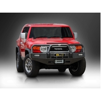 ECB Black Ripple Winch BullBar to suit Toyota FJ Cruiser 2010 - 12/16