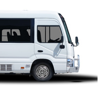 ECB Textura Black BullBar to suit Toyota Coaster 01/22 - Onwards