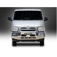 ECB Black Ripple BullBar to suit Toyota HiAce MWB 02/14 - 05/19
