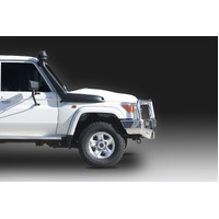 ECB Textura Black Winch BullBar to suit Toyota LandCruiser 79 Series Single Cab 11/16 - Onwards