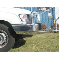 ECB Polished BullBar to suit Toyota HiLux 2WD 11/01 - 02/05