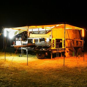 HARDKORR Tri-Colour LED CAMP LIGHT KIT (6 Bar)