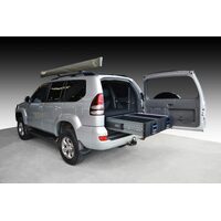 MSA 4x4 Complete Dual Drawer Kit to suit Toyota Prado 150 Series 2009 - Onwards