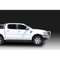 ECB Polished BullBar with Bumper Lights to suit Ford Everest UA II MY19 Trend 09/18 - 05/22