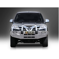 ECB Textura Black BullBar to suit Foton Tunland 4X4 Dual Cab 07/12 - 04/19