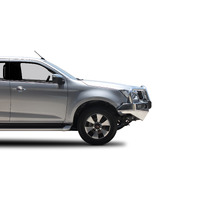 ECB Polished Winch BullBar to suit Isuzu D-Max 2WD/4WD 07/20 - Onwards