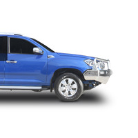 ECB Polished BullBar with Bumper Lights to suit LDV T60 07/17 - 08/21