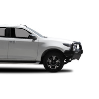 ECB Polished Winch BullBar with Bumper Lights to suit Mazda BT-50 07/20 - Onwards