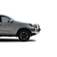 ECB Silver Hammertone BullBar to suit Nissan Navara 12/20 - Onwards