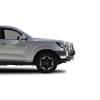 ECB Silver Hammertone Winch BullBar to suit Nissan Navara 12/20 - Onwards