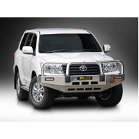 ECB Textura Black BullBar to suit Toyota LandCruiser 200 Series GX 03/12 - 10/15