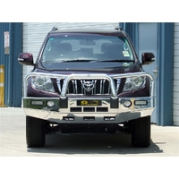 ECB Polished BullBar to suit Toyota Prado 150 Series Non Sen Mod 11/09 - 10/13