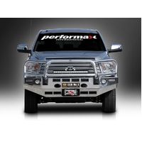 ECB Textura Black Winch BullBar with Bumper Lights to suit Toyota Tundra 11/13 - 12/21