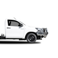ECB Black Ripple BullBar to suit Toyota HiLux SR Narrow Cab 05/19 - 07/20