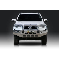 ECB Textura Black BullBar with Bumper Lights to suit Toyota Fortuner 12/15 - 05/19