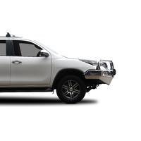 ECB Polished Winch BullBar to suit Toyota Fortuner 06/19 - 07/21