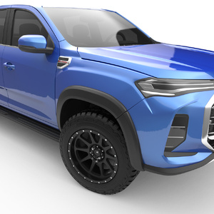 EGR Fender Flares Full Set to suit LDV T60 2021 - Onwards (Ultra Matte Black Unpainted Smooth)