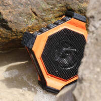 EcoXGear EcoEdge+ Waterproof Floating Speaker (Orange)